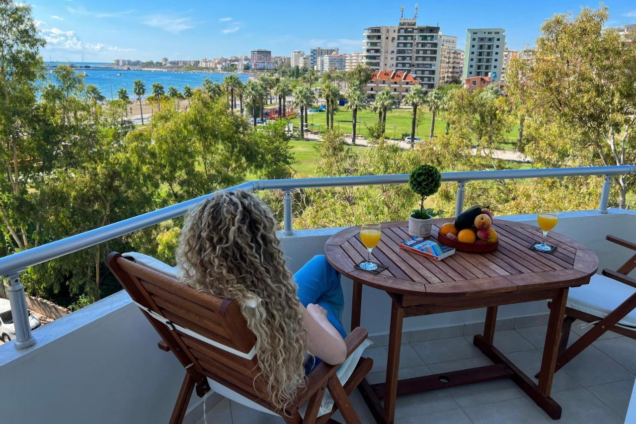 Sealavita, Modern 2 Bedroom Apartment Sea & Sunset View Vlorë Eksteriør billede